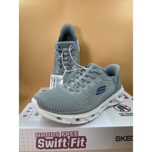 NEW SKECHERS SWIFT FIT HANDS FREE ATHLETIC SNEAKERS SHOES WOMENS 7.5 Gray